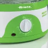 Ariete 911 Healthy Steam - Elektrinis garintuvas - 3 krepšiai - Ryžių indas - Laikmatis 60 min - 800 W - 9 litrai - Balta ir žalia