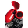 Ariete 1318 Moderna espreso aparatas su integruota kavamale, kavos pupelėms ir maltai kavai, pieno putoklis kapučino ruošimui, 1 ir 2 puodelių filtras, 1080 W, 800 ml, raudonas