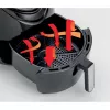 Ariete 4618 Airy Fryer XXL - karšto oro gruzdintuvė - Iškepkite 2,5 kg bulvyčių fri - 7 litrai - Kepimas be aliejaus ir riebalų - 1800 W - Juoda