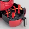 Ariete 4618 Airy Fryer XXL - karšto oro gruzdintuvė - kepkite 2,5 kg prancūziškų bulvyčių - 7 litrai - kepimas be aliejaus ir riebalų - 1800 W - raudona