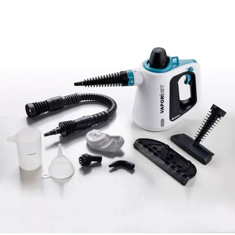 Ariete 4137/00 nešiojamasis garų valytuvas 0,25 L 1050 W Balta, Šviesiai mėlyna