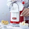 Ariete 2958 Pop Corn Maker Party Time, spragėsių gamintuvas su svirtimi, 1100 W, 600 g talpa, karšto oro gaminimas be riebalų, raudonas