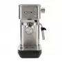 Ariete 1380 Metal kavos aparatas, suderinamas su malta kava ir ESE kapsulėmis, 1300 W, 1,1 l talpa, 15 barų slėgis, ½ puodelio filtras, Cappuccino įrenginys, Sidabrinis