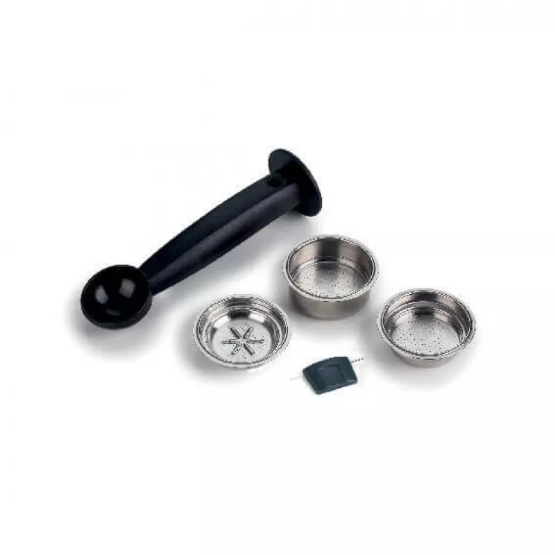 Ariete 1380 Metal kavos aparatas, suderinamas su malta kava ir ESE kapsulėmis, 1300 W, 1,1 l talpa, 15 barų slėgis, ½ puodelio filtras, Cappuccino įrenginys, Sidabrinis