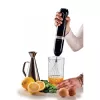 Ariete 602 Hand Blender Moderna, 1000W, 10 speeds + turbo, Accessories included, Juoda