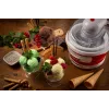 Ariete 643 ledų gaminimo aparatas Party Time, ledų gaminimo mašina, 12 W, 1,5 l talpa, išimamas dubuo su dviguba izoliacija, paruošimo laikas 30 minučių, dangtis ingredientams pridėti, raudonas
