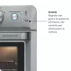 Ariete 4629 Airy Fryer 25L, oro gruzdintuvė ir orkaitė, 1700 W, 25 l talpa, 15 kepimo funkcijų, daugiafunkcė, temperatūra iki 230°, sidabrinė