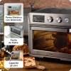 Ariete 4629 Airy Fryer 25L, oro gruzdintuvė ir orkaitė, 1700 W, 25 l talpa, 15 kepimo funkcijų, daugiafunkcė, temperatūra iki 230°, sidabrinė