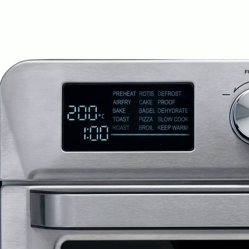 Ariete 4629 Airy Fryer 25L, oro gruzdintuvė ir orkaitė, 1700 W, 25 l talpa, 15 kepimo funkcijų, daugiafunkcė, temperatūra iki 230°, sidabrinė