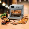 Ariete 4629 Airy Fryer 25L, oro gruzdintuvė ir orkaitė, 1700 W, 25 l talpa, 15 kepimo funkcijų, daugiafunkcė, temperatūra iki 230°, sidabrinė