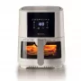 Ariete 4626 Airy Fryer 6L, karšto oro gruzdintuvė, 1300 W, 6 l talpa, 2,5 kg kepimo talpa, 8 iš anksto nustatytos programos, temperatūra iki 200°, permatomas krepšys kepimo kontrolei, juoda