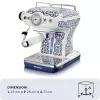 Ariete 1389 Capri kavos aparatas, 850W, talpa 0,9 l, filtras 1 ar 2 puodeliams, lašėjimo padėklas, pieno putotuvas