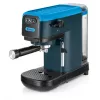 Ariete 1399 espreso kavos aparatas, maltai kavai ir E.S.E. kavos kapsulėms, 1300 W, 1,1 l talpa, 15 barų slėgis, 1, 2 puodelių ir E.S.E. kapsulių filtras, kapučino, mėlynas