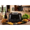 Ariete 4635 Air Fryer Grill, gruzdintuvė ir grilis, kepsnių grilis, 1700W, 8L talpa, kepimas ir grilinimas, 8 gaminimo funkcijos, laikmatis, juoda