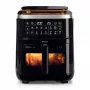 Ariete 4636 Oro gruzdintuvė su garų funkcija + grilis, 1700 W, dehidratavimo funkcija, 10 gaminimo funkcijų, permatomas krepšys, laikmatis, juoda