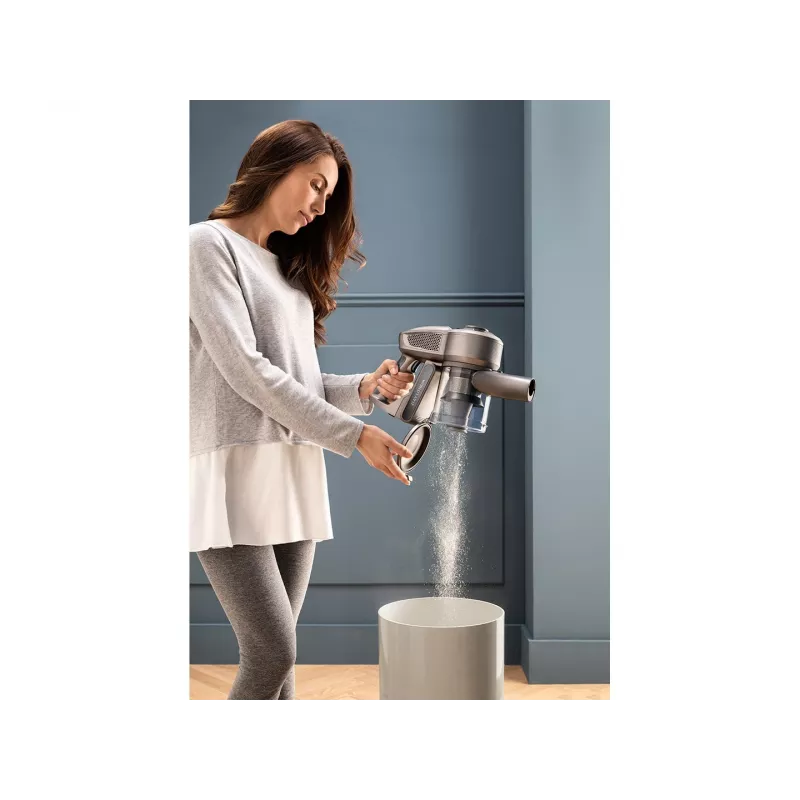 De’Longhi Colombina Evo XLM418.GCG 2-in-1 stick vacuum Battery Dry Bagless 0.5 L 400 W Pilka