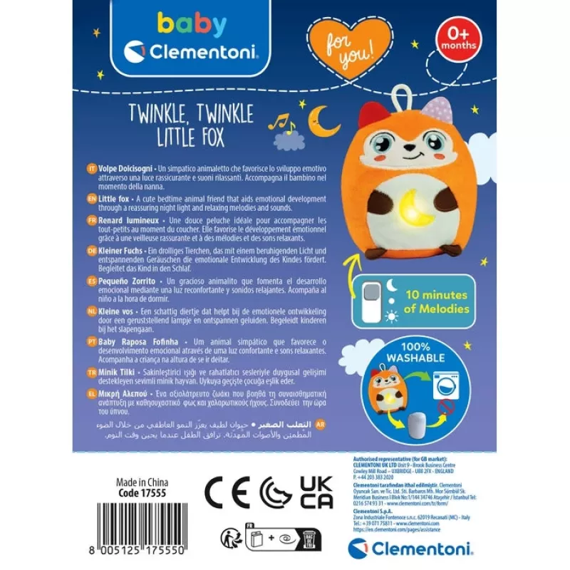 Clementoni Disney Baby 17555 pliušinis žaislas