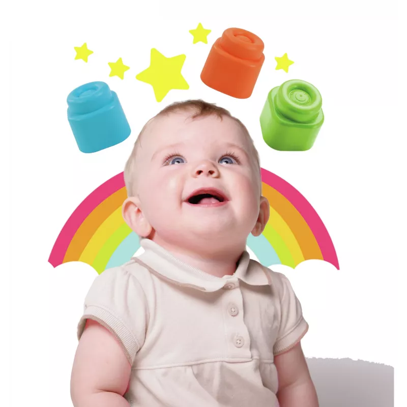Clementoni Clemmy Maišas 20, 0,6 m., 20 vnt., Guma