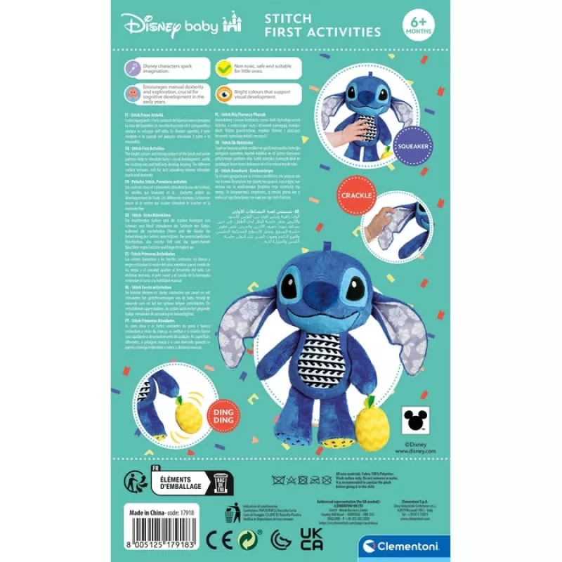 Clementoni Disney Baby 17918 minkštas žaislas