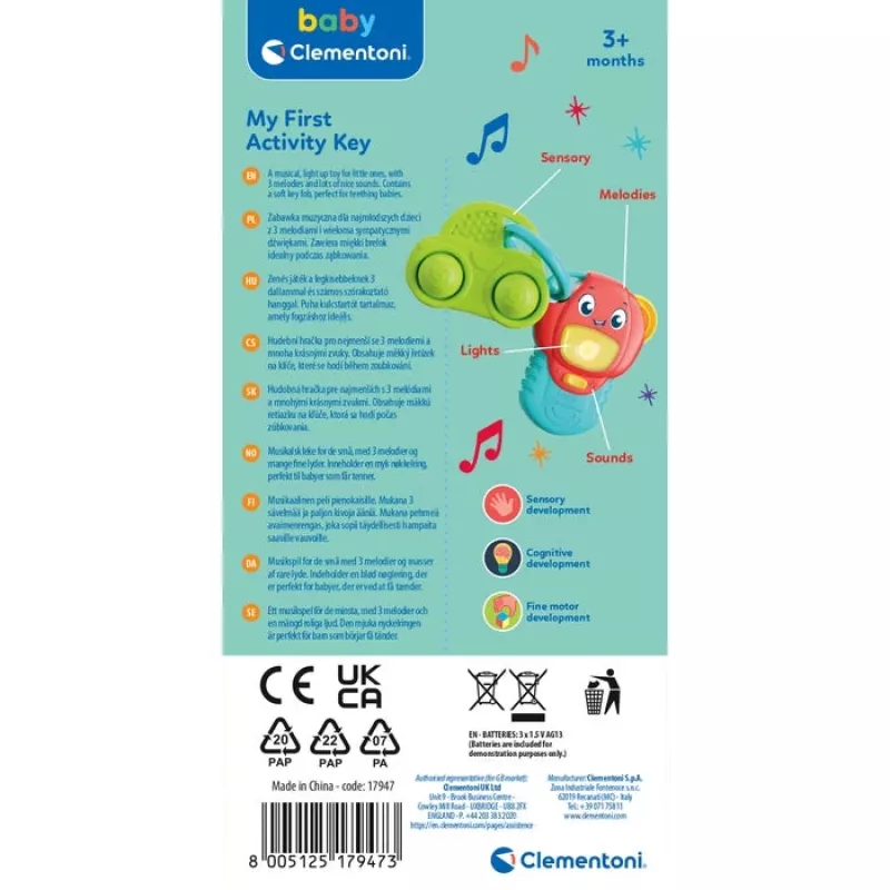 Baby 17947 muzikinis žaislas