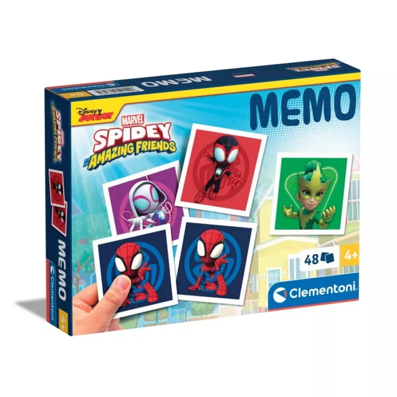 Clementoni Memo Spidey atminties kortų žaidimas