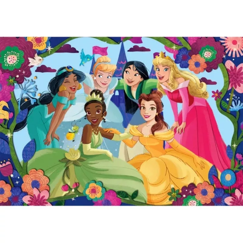 Clementoni Supercolor Disney Princess Dėlionė 30 vnt. Animaciniai filmukai
