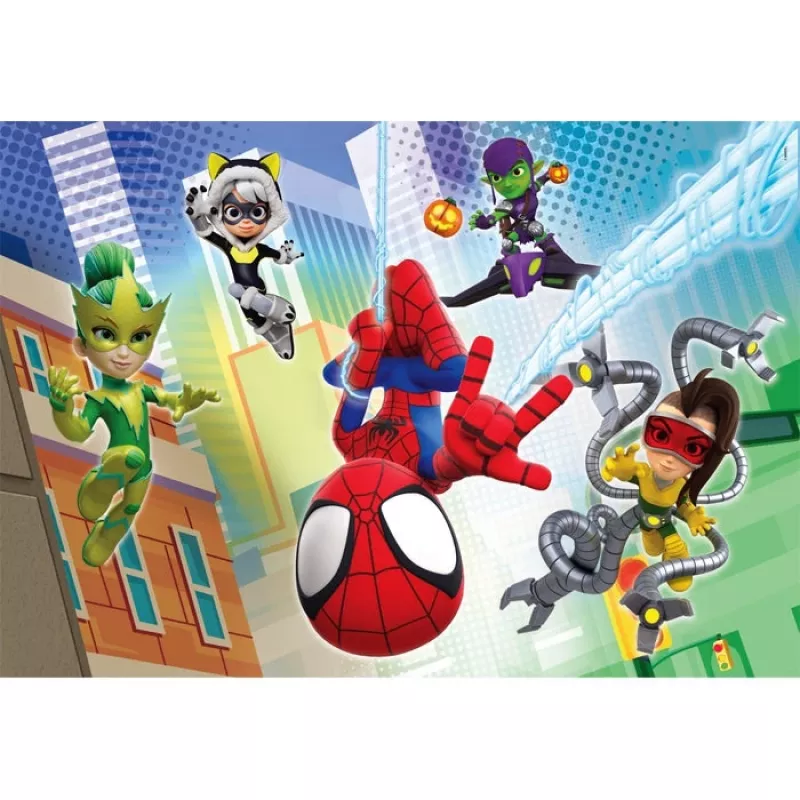 Clementoni Spidey & His Amazing Friends dėlionė 60 vnt. Komiksai