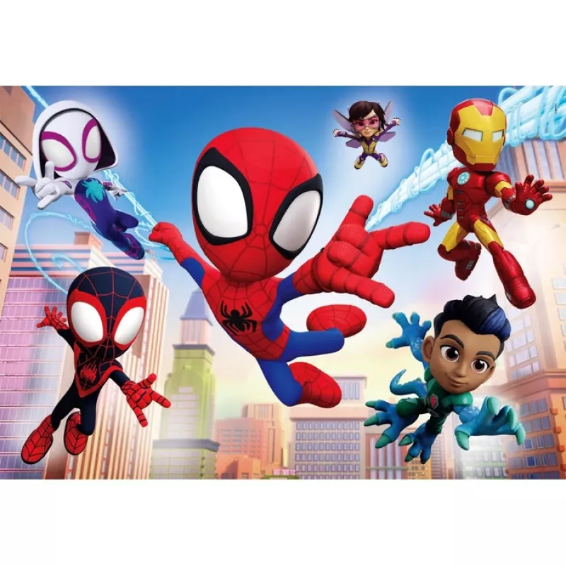 Clementoni Spidey & His Amazing Friends dėlionė 60 vnt. Komiksai