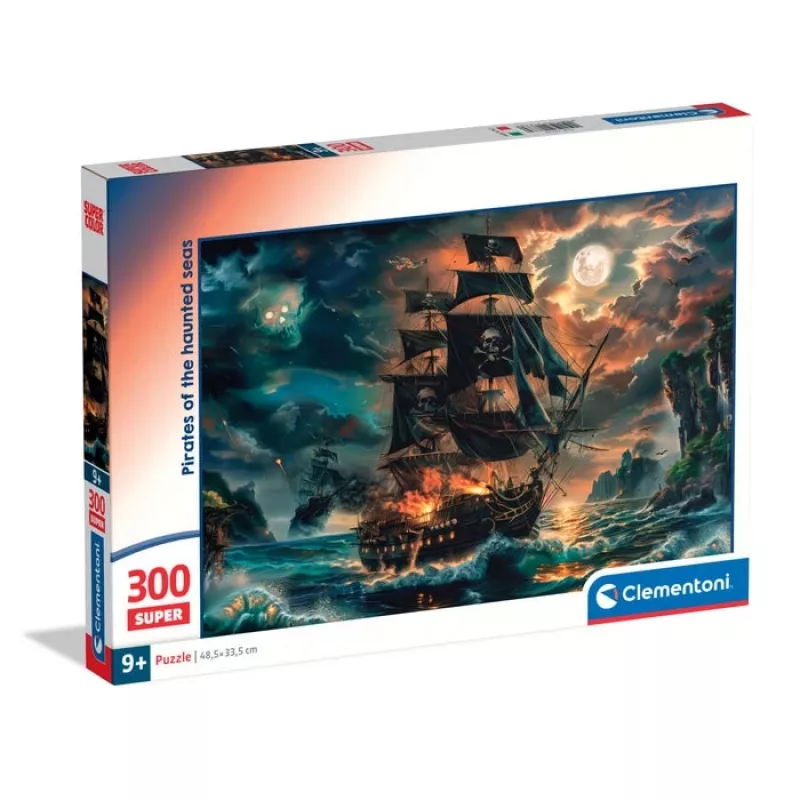 Clementoni Supercolor 21738 dėlionė 300 vnt. Laivai