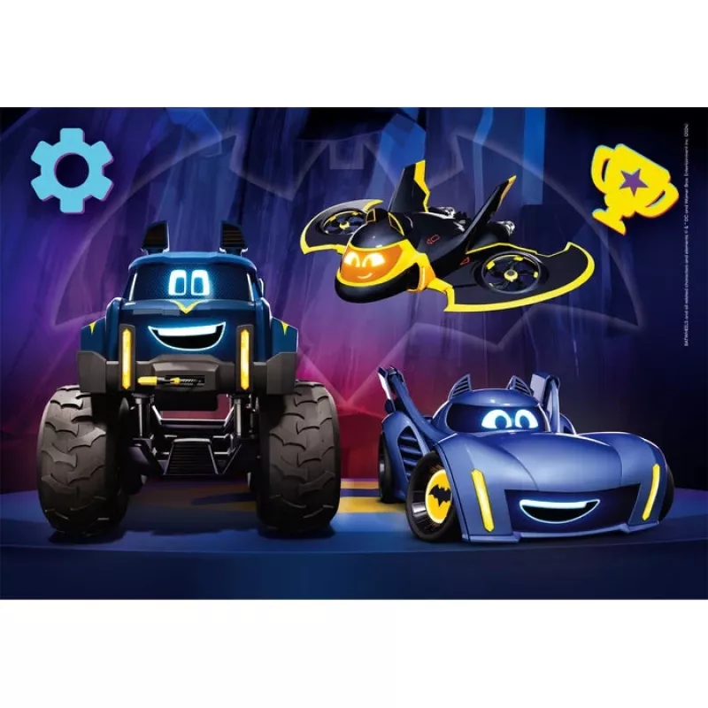 Clementoni Supercolor Batwheels dėlionė 60 vnt. Komiksai