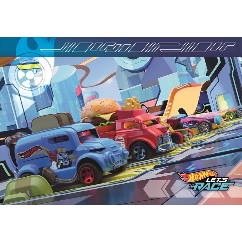 Clementoni 2x60 vnt. dėlionės vaikams Hotwheels, 4 metų Clementoni 2x60 vnt. dėlionės vaikams Hotwheels. Rekomenduojamas amžius (min.): 4 metai