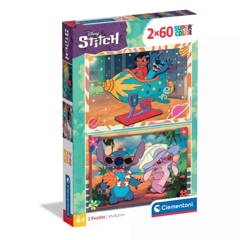 Clementoni Supercolor 24822 dėlionė 60 vnt. Animaciniai filmukai