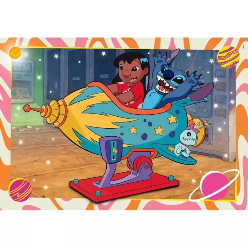 Clementoni Supercolor 24822 dėlionė 60 vnt. Animaciniai filmukai
