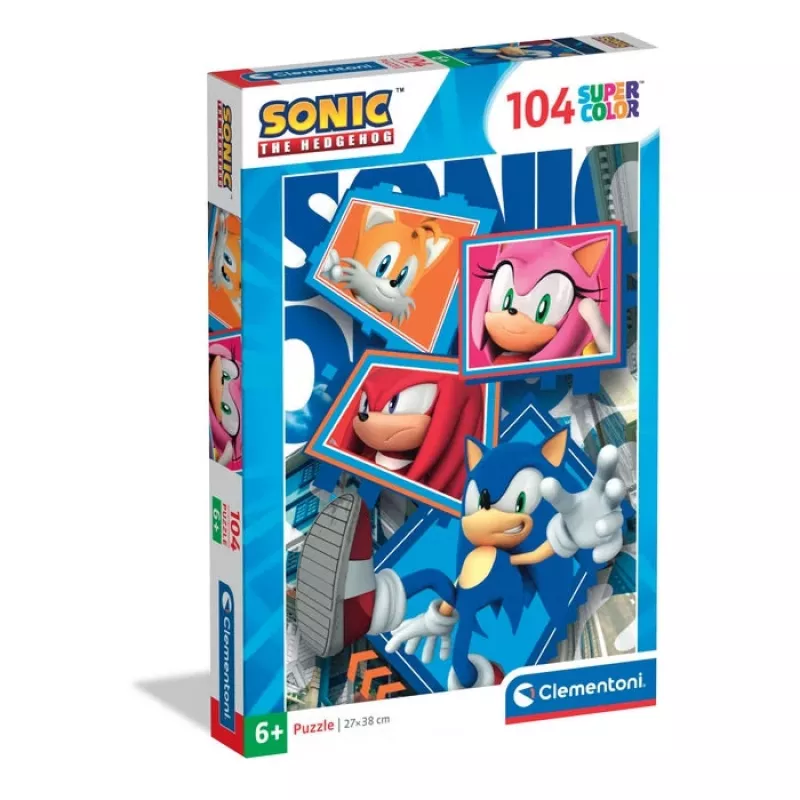 Clementoni Supercolor 25038 dėlionė 104 vnt. Animaciniai filmukai