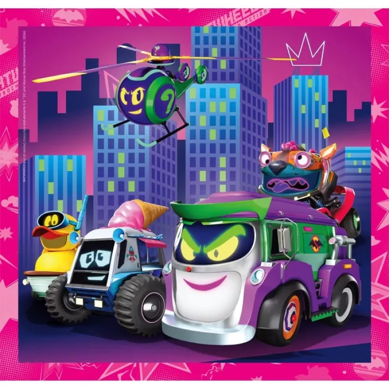 Clementoni Supercolor Batwheels dėlionė 48 vnt. Komiksai