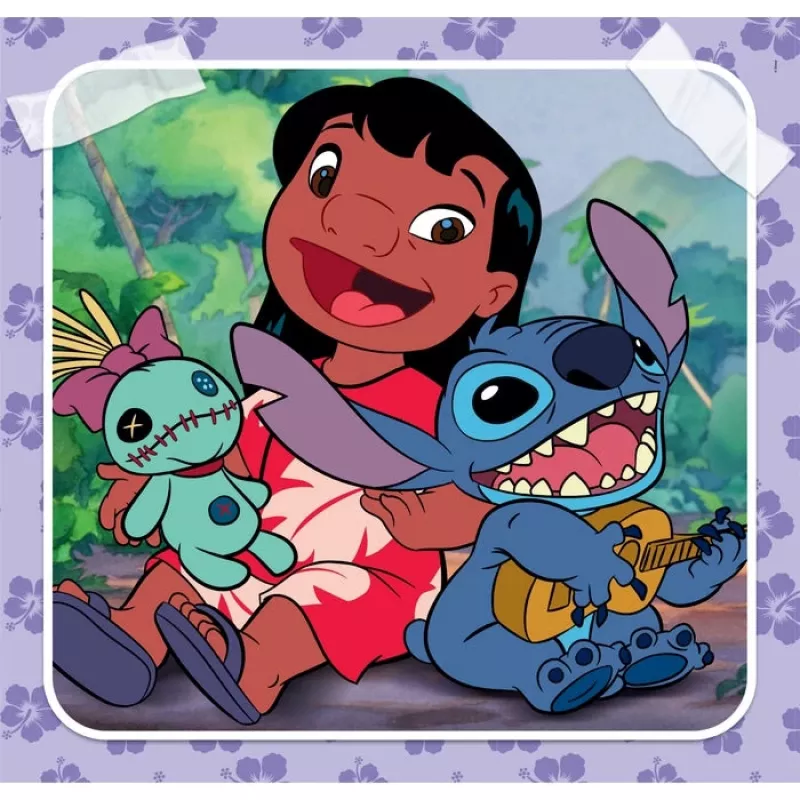 Clementoni Supercolor Stitch dėlionė 48 vnt. Animaciniai filmukai