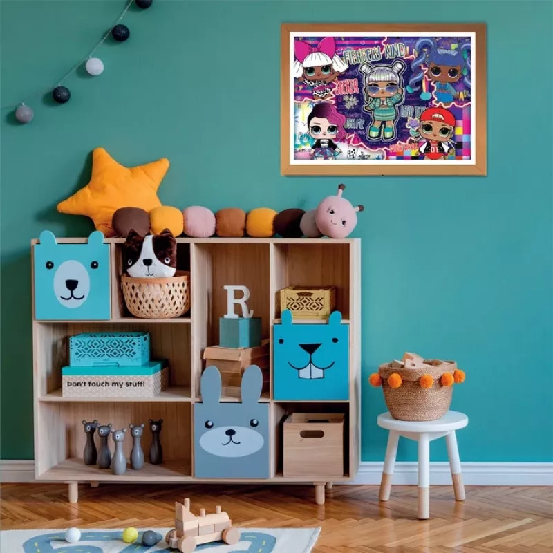 Clementoni Supercolor LOL Dėlionė 104 vnt. Animaciniai filmukai