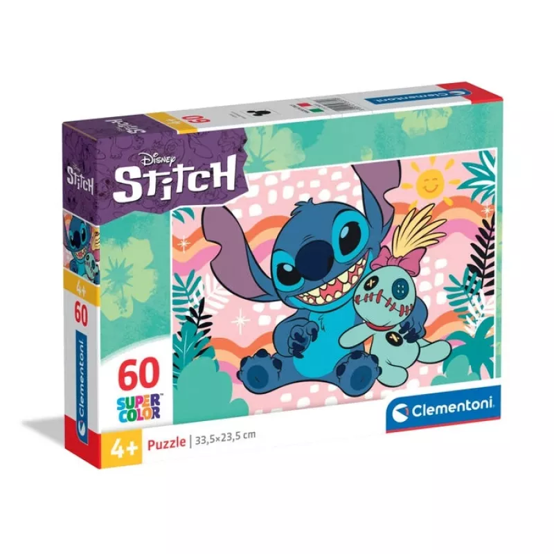 Clementoni Supercolor 26331 dėlionė, 60 vnt., Animaciniai filmukai