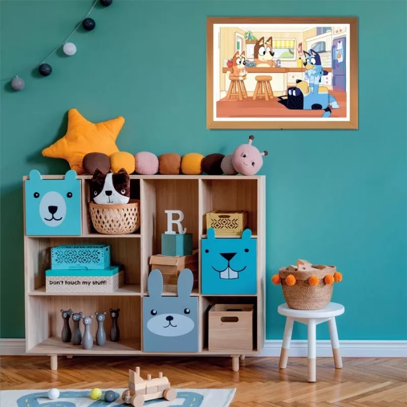 Clementoni Bluey dėlionė 104 vnt. Gyvūnai