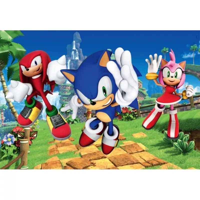 Clementoni Sonic dėlionė 104 vnt. Komiksai
