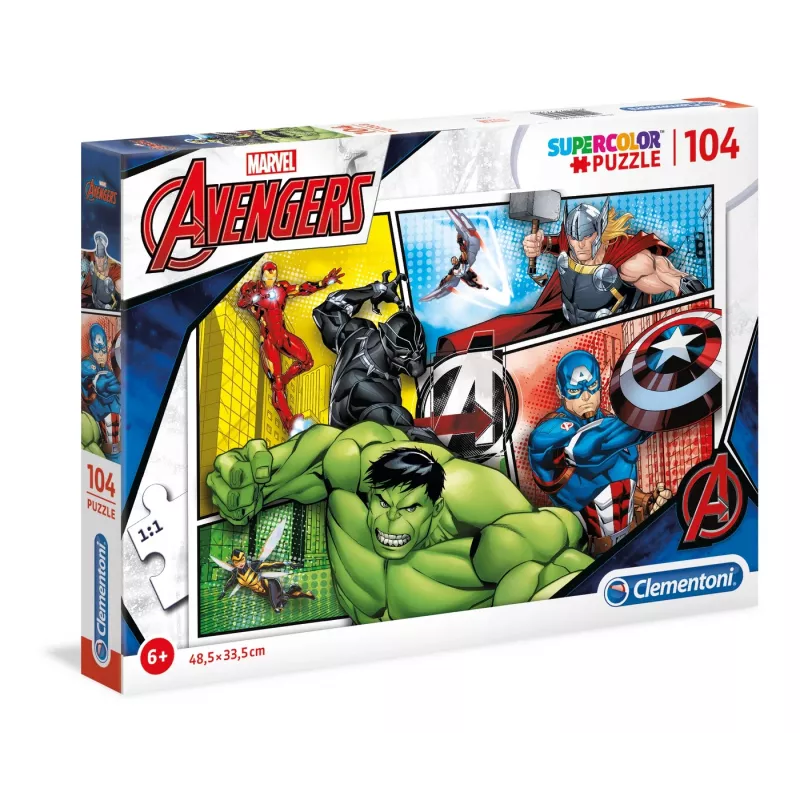 Clementoni 27284 dėlionė Jigsaw puzzle 104 vnt. Animaciniai filmai