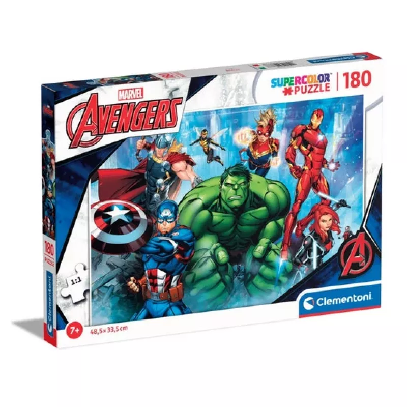 Clementoni The Avengers dėlionė 180 vnt. Komiksai