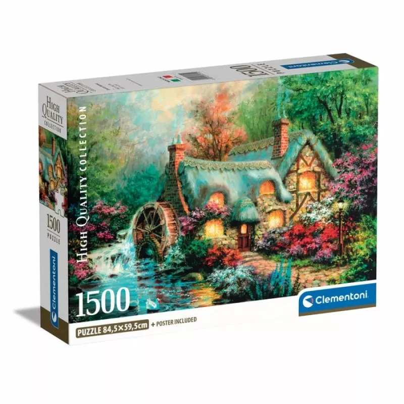 Clementoni High Quality Collection Country Retreat dėlionė 1500 vnt. Menas