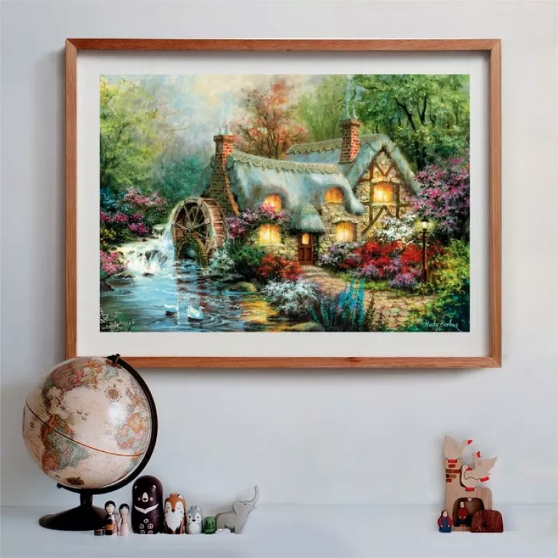 Clementoni High Quality Collection Country Retreat dėlionė 1500 vnt. Menas