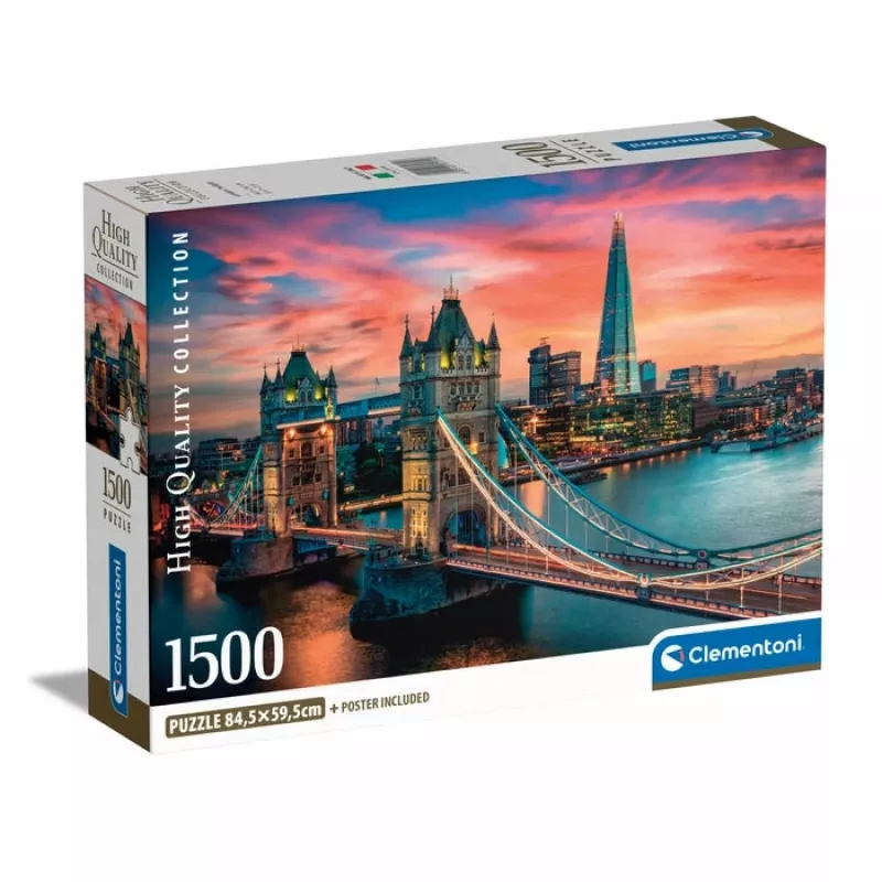 Clementoni High Quality Collection London Twilight dėlionė 1500 vnt. Peizažas