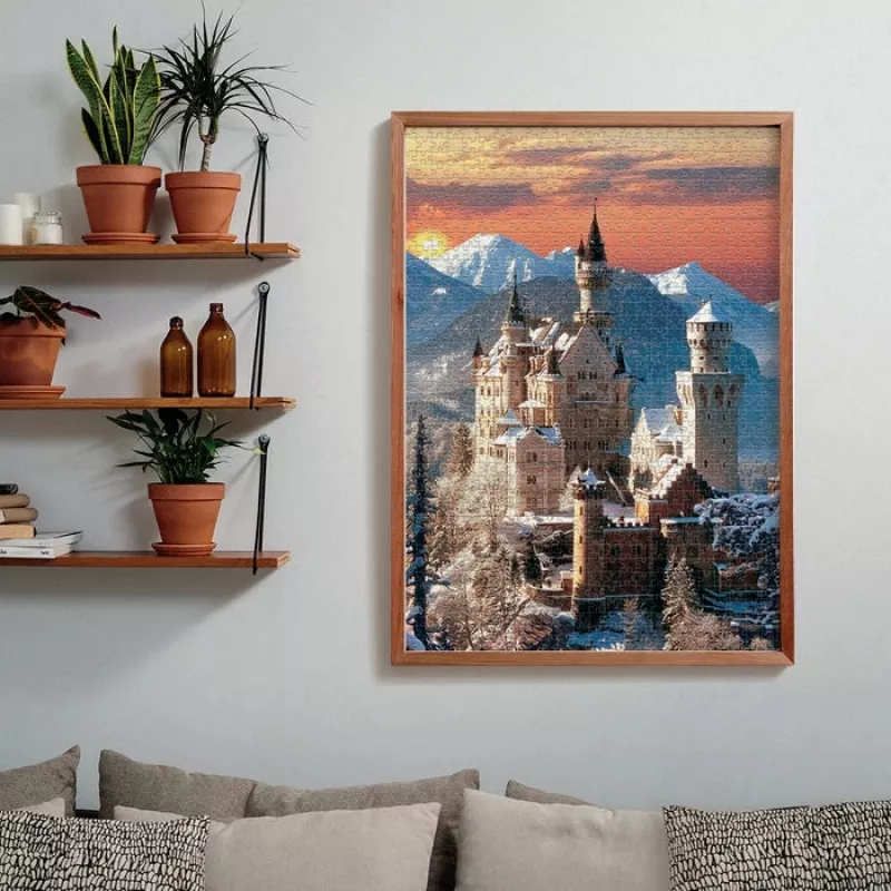 Clementoni High Quality Collection Neuschwanstein dėlionė 1500 vnt. Kraštovaizdis