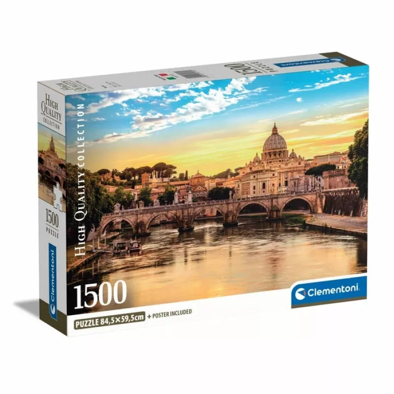 Clementoni High Quality Collection Roma dėlionė 1500 vnt. Peizažas