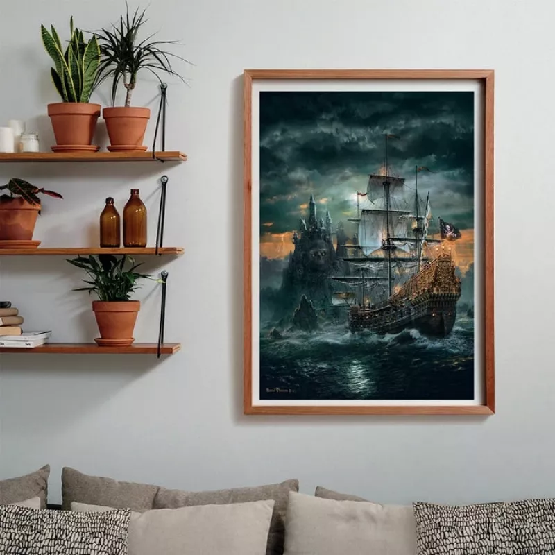 Clementoni High Quality Collection The Pirates Ship dėlionė, 1500 vnt., Menas, 18 m.