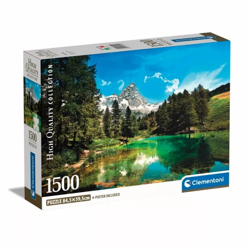 Clementoni High Quality Collection Blue Lake dėlionė 1500 vnt. Peizažas