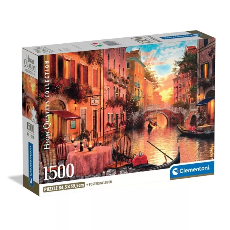 Clementoni High Quality Collection 31743 dėlionė 1500 vnt. Miestas